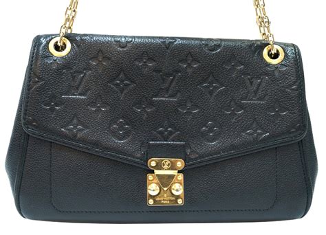 louis vuitton black bag womens|authentic black Louis Vuitton handbags.